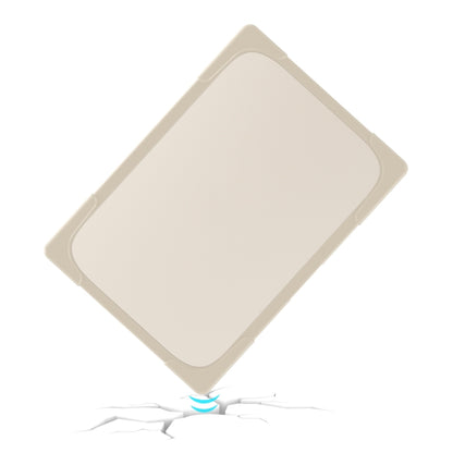 TPU + PC Two-color Anti-fall Laptop Protective Case For MacBook Pro 16.2 inch A2485 2021(Khaki) by buy2fix