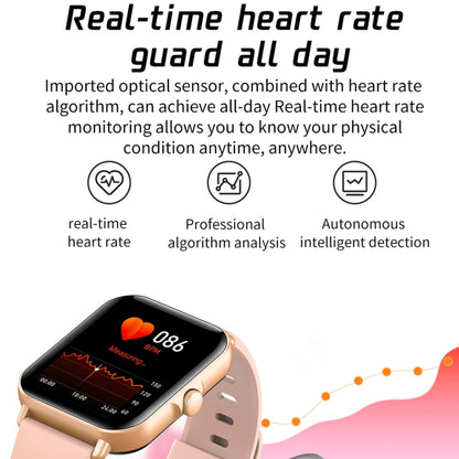L21 1.69 inch TFT Screen Smart Watch,Support Blood Pressure Monitoring / Sleep Monitoring(Silver) by buy2fix