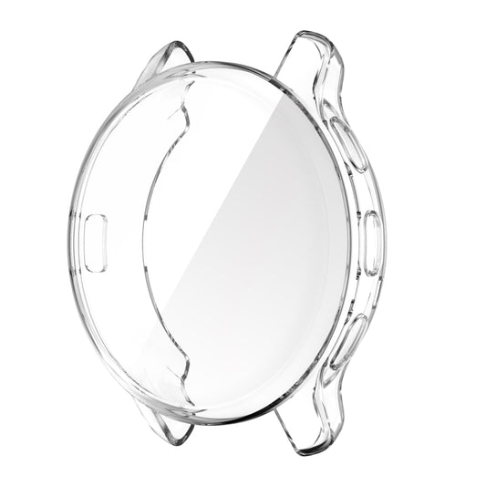 For Garmin Venu 2 Plus Full Coverage TPU Electroplating Watch Case(Transparent) - Watch Cases by buy2fix | Online Shopping UK | buy2fix