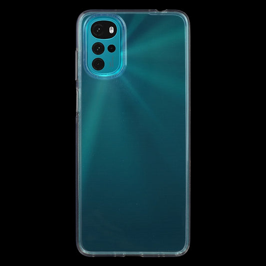 For Motorola Moto G22 0.75mm Ultra-thin Transparent TPU Phone Case - Motorola Cases by buy2fix | Online Shopping UK | buy2fix