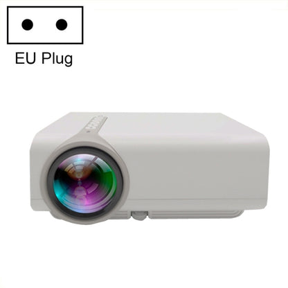 YG530 LED Small 1080P Wireless Screen Mirroring Projector, Power Plug:EU Plug(White) - LED Projector by buy2fix | Online Shopping UK | buy2fix