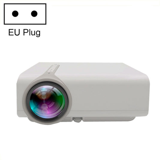 YG530 LED Small 1080P Wireless Screen Mirroring Projector, Power Plug:EU Plug(White) - LED Projector by buy2fix | Online Shopping UK | buy2fix