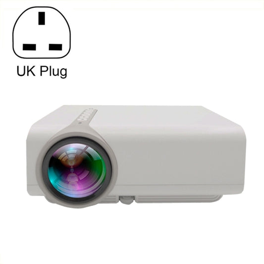 YG530 LED Small 1080P Wireless Screen Mirroring Projector, Power Plug:UK Plug(Black) - LED Projector by buy2fix | Online Shopping UK | buy2fix