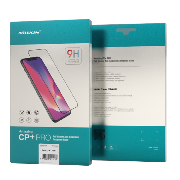 For Samsung Galaxy A73 5G NILLKIN 0.33mm 9H Amazing H Explosion-proof Tempered Glass Film - Galaxy Tempered Glass by NILLKIN | Online Shopping UK | buy2fix