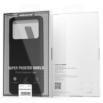 For Xiaomi Poco M4 Pro NILLKIN Frosted PC Phone Case(Red) - Xiaomi Cases by NILLKIN | Online Shopping UK | buy2fix