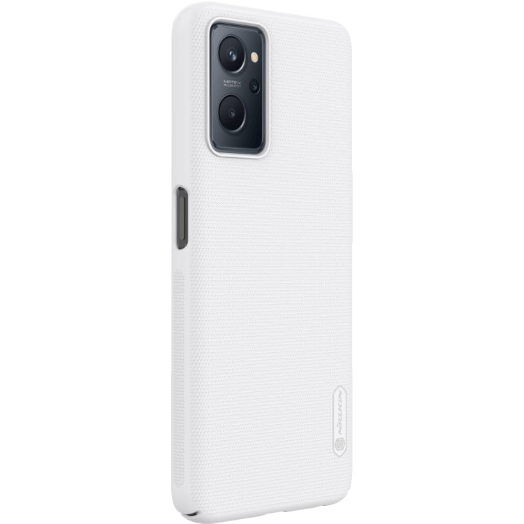 For OPPO Realme 9i NILLKIN Frosted PC Phone Case(White) - Realme Cases by NILLKIN | Online Shopping UK | buy2fix