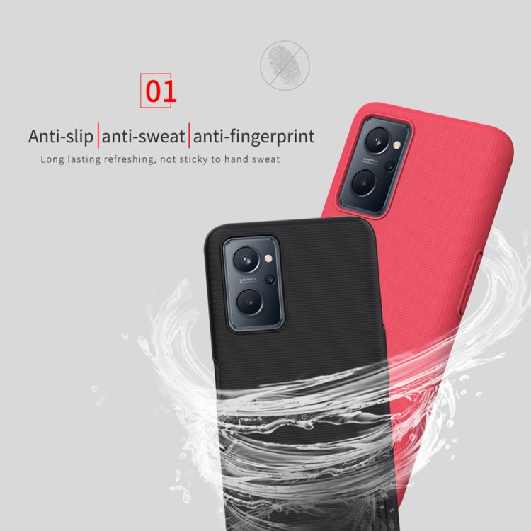 For OPPO Realme 9i NILLKIN Frosted PC Phone Case(White) - Realme Cases by NILLKIN | Online Shopping UK | buy2fix