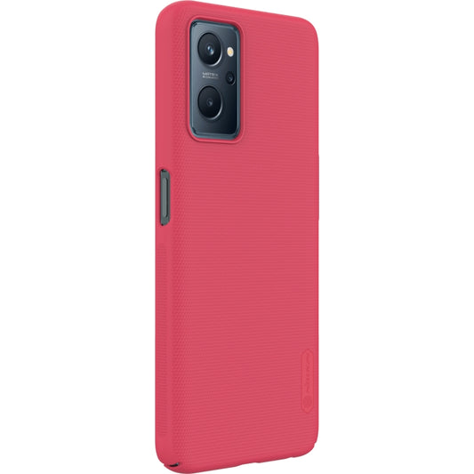 For OPPO Realme 9i NILLKIN Frosted PC Phone Case(Red) - Realme Cases by NILLKIN | Online Shopping UK | buy2fix