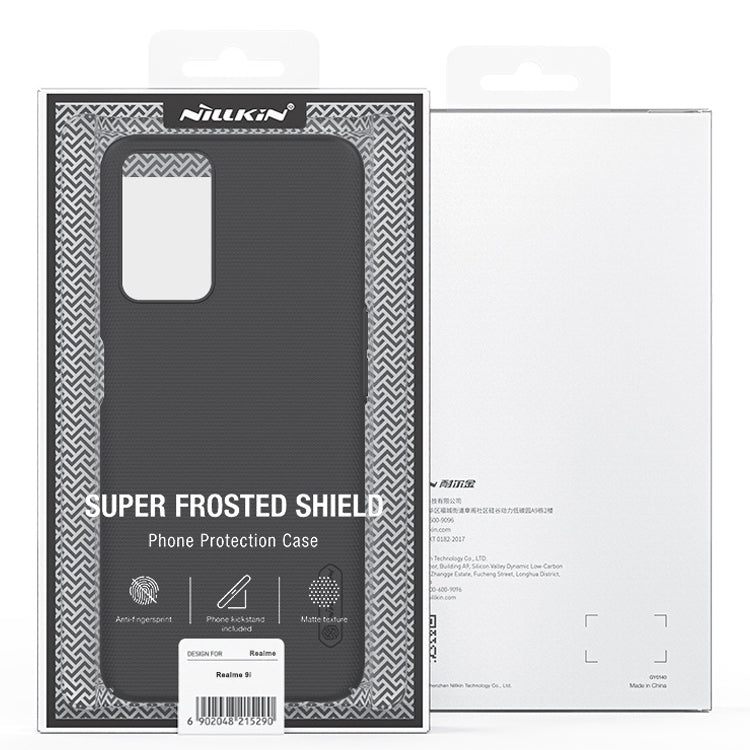 For OPPO Realme 9i NILLKIN Frosted PC Phone Case(White) - Realme Cases by NILLKIN | Online Shopping UK | buy2fix