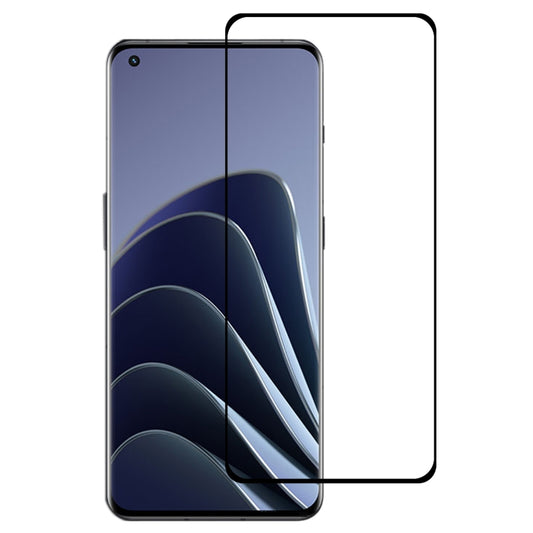 3D Curved Edge Full Screen Tempered Glass Film For OnePlus 10 Pro(Black) - OnePlus Tempered Glass by buy2fix | Online Shopping UK | buy2fix
