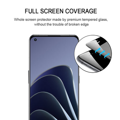 3D Curved Edge Full Screen Tempered Glass Film For OnePlus 10 Pro(Black) - OnePlus Tempered Glass by buy2fix | Online Shopping UK | buy2fix