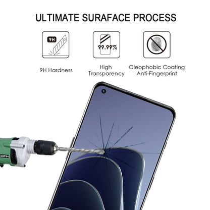 3D Curved Edge Full Screen Tempered Glass Film For OnePlus 10 Pro(Black) - OnePlus Tempered Glass by buy2fix | Online Shopping UK | buy2fix