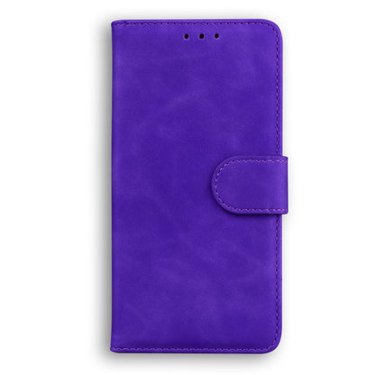 For Huawei P smart Z / Y9 Prime 2019 / Honor 9X Global Skin Feel Pure Color Flip Leather Phone Case(Purple) - Honor Cases by buy2fix | Online Shopping UK | buy2fix