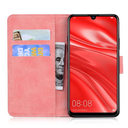 For Huawei P Smart+ 2019 / Enjoy 9s / Honor 20 lite / Honor 20i Skin Feel Pure Color Flip Leather Phone Case(Pink) - Honor Cases by buy2fix | Online Shopping UK | buy2fix