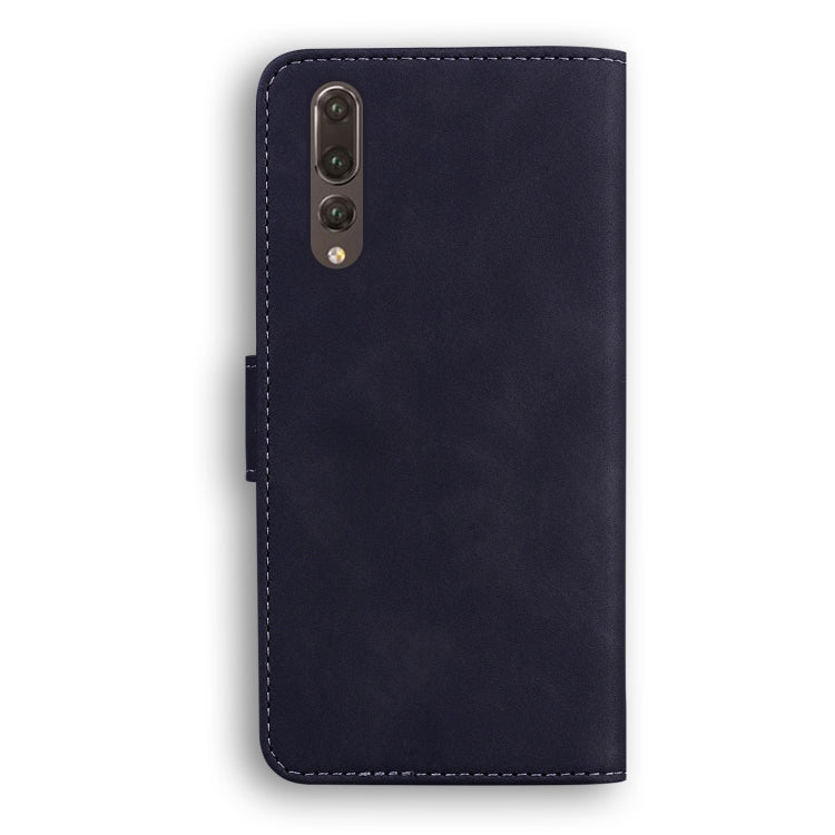 For Huawei P20 Pro Skin Feel Pure Color Flip Leather Phone Case(Black) - Huawei Cases by buy2fix | Online Shopping UK | buy2fix