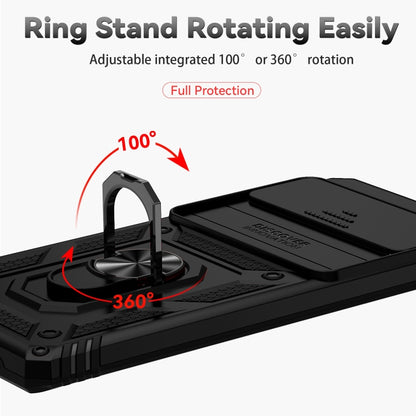 For Google Pixel 6 Pro Sliding Camshield Holder Phone Case(Black) by buy2fix