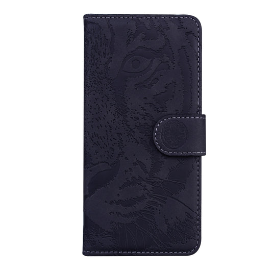 For Infinix Smart 6 Tiger Embossing Pattern Horizontal Flip Leather Phone Case(Black) - Infinix Cases by buy2fix | Online Shopping UK | buy2fix
