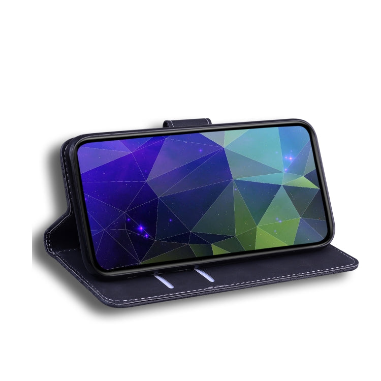For Infinix Hot 10 Play / Smart 5 (India) Skin Feel Pure Color Flip Leather Phone Case(Black) - Infinix Cases by buy2fix | Online Shopping UK | buy2fix