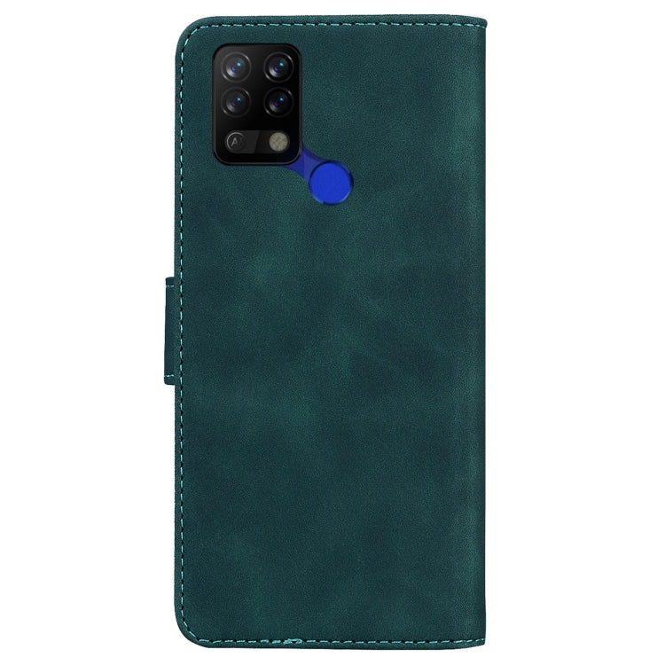 For Tecno Pova LD7 Skin Feel Pure Color Flip Leather Phone Case(Green) by buy2fix