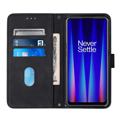For Infinix Smart 6 Crossbody 3D Embossed Flip Leather Phone Case(Black) - Infinix Cases by buy2fix | Online Shopping UK | buy2fix