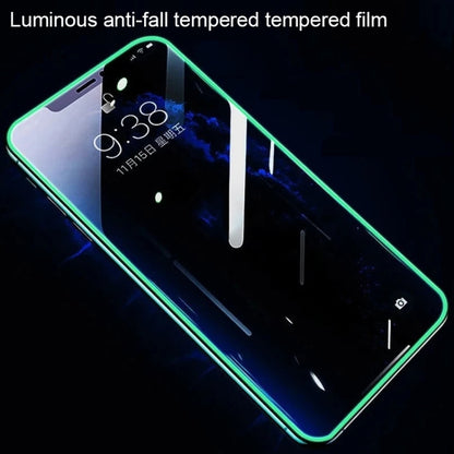 For iPhone 12 / 12 Pro Luminous Shatterproof Airbag Tempered Glass Film - iPhone 12 / 12 Pro Tempered Glass by buy2fix | Online Shopping UK | buy2fix