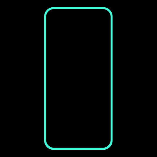 For iPhone 11 / XR Luminous Shatterproof Airbag Tempered Glass Film - iPhone 11 Tempered Glass by buy2fix | Online Shopping UK | buy2fix