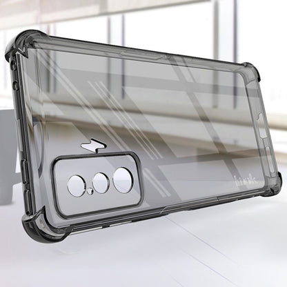 For Xiaomi Redmi K50 Gaming 5G imak TPU Phone Case with Screen Protector(Transparent Black) - Xiaomi Cases by imak | Online Shopping UK | buy2fix