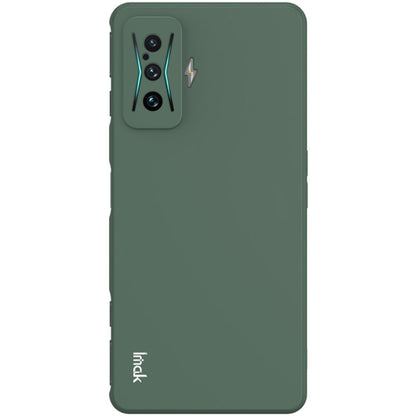For Xiaomi Redmi K50 Gaming 5G IMAK UC-4 Series Straight Edge TPU Soft Phone Case(Dark Green) - Xiaomi Cases by imak | Online Shopping UK | buy2fix