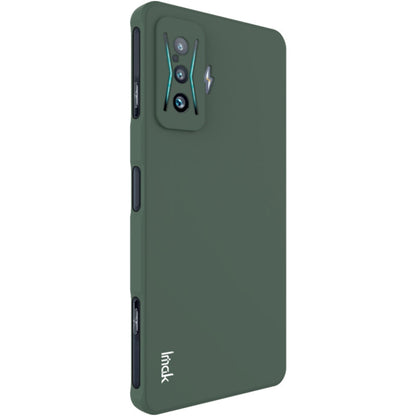 For Xiaomi Redmi K50 Gaming 5G IMAK UC-4 Series Straight Edge TPU Soft Phone Case(Dark Green) - Xiaomi Cases by imak | Online Shopping UK | buy2fix