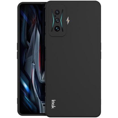 For Xiaomi Redmi K50 Gaming 5G IMAK UC-4 Series Straight Edge TPU Soft Phone Case(Black) - Xiaomi Cases by imak | Online Shopping UK | buy2fix
