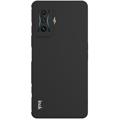 For Xiaomi Redmi K50 Gaming 5G IMAK UC-4 Series Straight Edge TPU Soft Phone Case(Black) - Xiaomi Cases by imak | Online Shopping UK | buy2fix