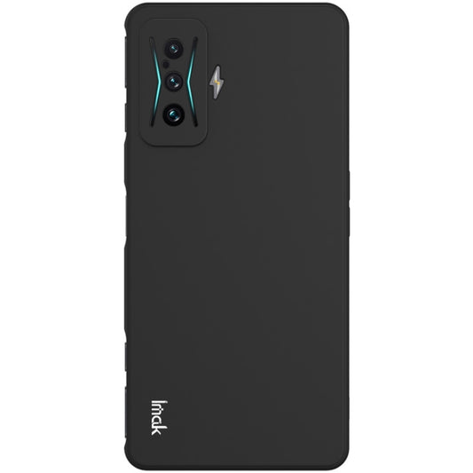 For Xiaomi Redmi K50 Gaming 5G IMAK UC-4 Series Straight Edge TPU Soft Phone Case(Black) - Xiaomi Cases by imak | Online Shopping UK | buy2fix