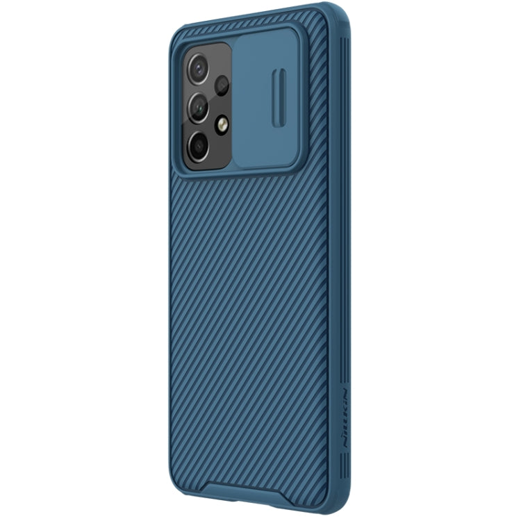 For Samsung Galaxy A53 5G NILLKIN CamShield Pro Series PC Full Coverage Phone Case(Blue) - Galaxy Phone Cases by NILLKIN | Online Shopping UK | buy2fix