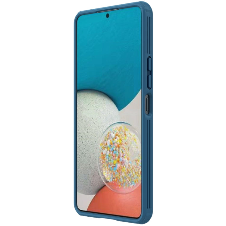 For Samsung Galaxy A53 5G NILLKIN CamShield Pro Series PC Full Coverage Phone Case(Blue) - Galaxy Phone Cases by NILLKIN | Online Shopping UK | buy2fix