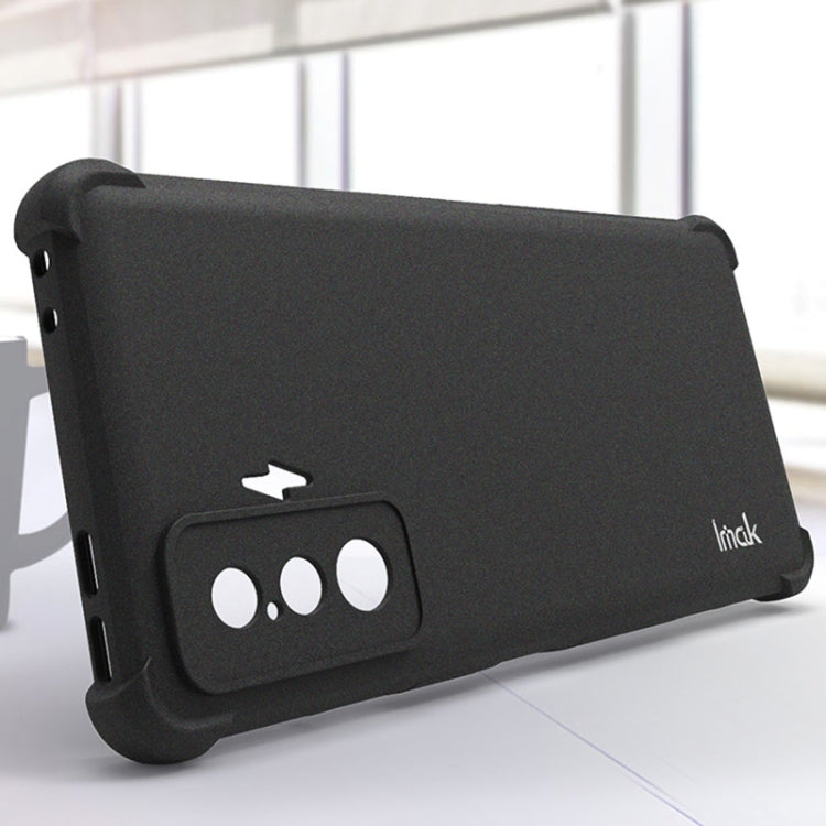 For Xiaomi Redmi K50 Gaming 5G IMAK All-inclusive Shockproof Airbag TPU Case (Matte Black) - Xiaomi Cases by imak | Online Shopping UK | buy2fix