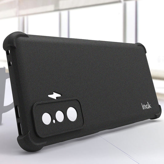For Xiaomi Redmi K50 Gaming 5G IMAK All-inclusive Shockproof Airbag TPU Case (Matte Black) - Xiaomi Cases by imak | Online Shopping UK | buy2fix