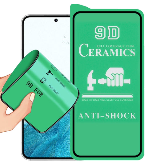 For Samsung Galaxy S22 5G 9D Full Screen Glue Ceramic Film - Galaxy S22 5G Tempered Glass by PINWUYO | Online Shopping UK | buy2fix