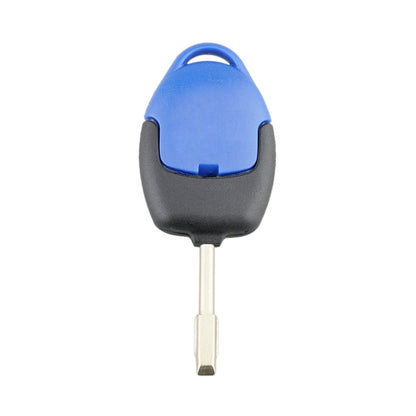 A17 Straight Car Key Shell Round Embryo Metal Embryo Length 35mm for Ford Transit 3-button - Car Key Cases by buy2fix | Online Shopping UK | buy2fix