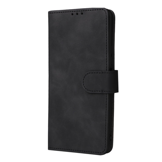 For vivo Y76 5G/Y76S 5G/Y74S Skin Feel Magnetic Flip Leather Phone Case(Black) - vivo Cases by buy2fix | Online Shopping UK | buy2fix
