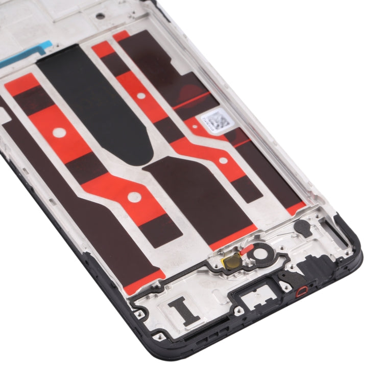 For OPPO A96 (China) PFUM10 Front Housing LCD Frame Bezel Plate - Frame Bezel Plate by buy2fix | Online Shopping UK | buy2fix
