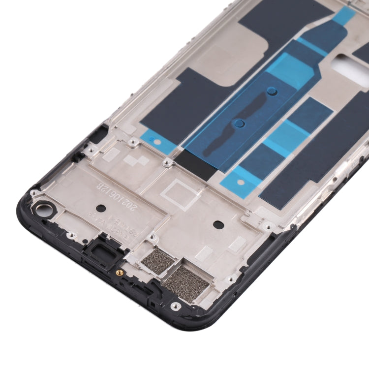 For OPPO Realme 8 5G RMX3241 Front Housing LCD Frame Bezel Plate - Frame Bezel Plate by buy2fix | Online Shopping UK | buy2fix