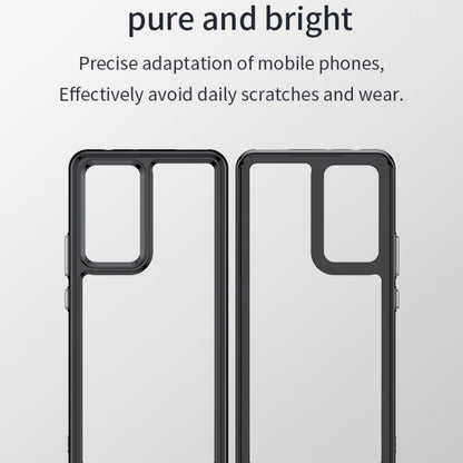 For Xiaomi 12 Pro / 12S Pro Colorful Series Acrylic + TPU Phone Case(Black) - Xiaomi Cases by buy2fix | Online Shopping UK | buy2fix
