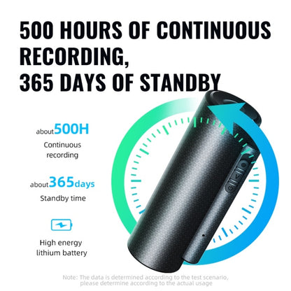 Q76 Smart HD Noise Reduction Voice Control Strong Magnetic Recording Pen, Capacity:4GB(Black) - Recording Pen by buy2fix | Online Shopping UK | buy2fix