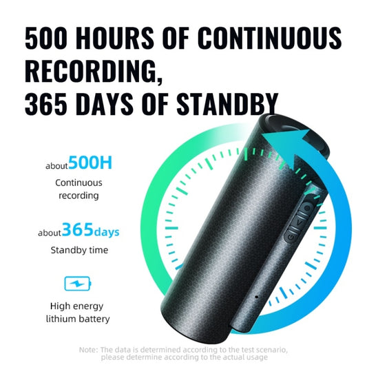 Q76 Smart HD Noise Reduction Voice Control Strong Magnetic Recording Pen, Capacity:16GB(Black) - Recording Pen by buy2fix | Online Shopping UK | buy2fix