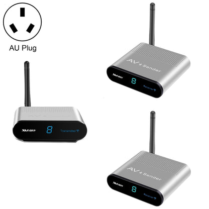 Measy AV530-2 5.8GHz Wireless Audio / Video Transmitter + 2 Receiver, Transmission Distance: 300m, AU Plug - Set Top Box & Accessories by Measy | Online Shopping UK | buy2fix