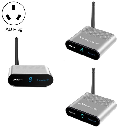 Measy AV530-2 5.8GHz Wireless Audio / Video Transmitter + 2 Receiver, Transmission Distance: 300m, AU Plug - Set Top Box & Accessories by Measy | Online Shopping UK | buy2fix
