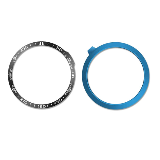 Smartwatch Dial Bezel Ring Cover For Garmin Fenix 7X(Black Ring White Characters) - Watch Cases by buy2fix | Online Shopping UK | buy2fix