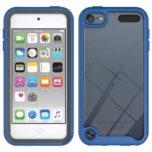 For iPod Touch 5 / 6 / 7 Two-layer Design Shockproof PC + TPU Protective Case(Blue) - More iPhone Cases by buy2fix | Online Shopping UK | buy2fix