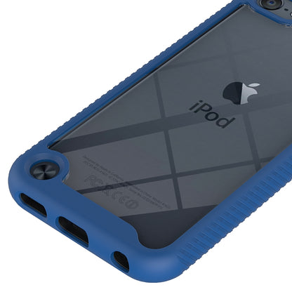 For iPod Touch 5 / 6 / 7 Two-layer Design Shockproof PC + TPU Protective Case(Light Blue) - More iPhone Cases by buy2fix | Online Shopping UK | buy2fix