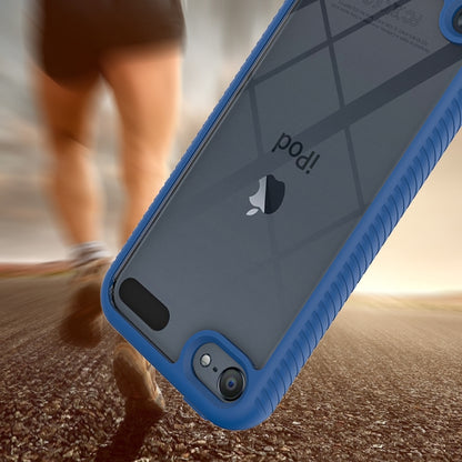 For iPod Touch 5 / 6 / 7 Two-layer Design Shockproof PC + TPU Protective Case(Light Blue) - More iPhone Cases by buy2fix | Online Shopping UK | buy2fix